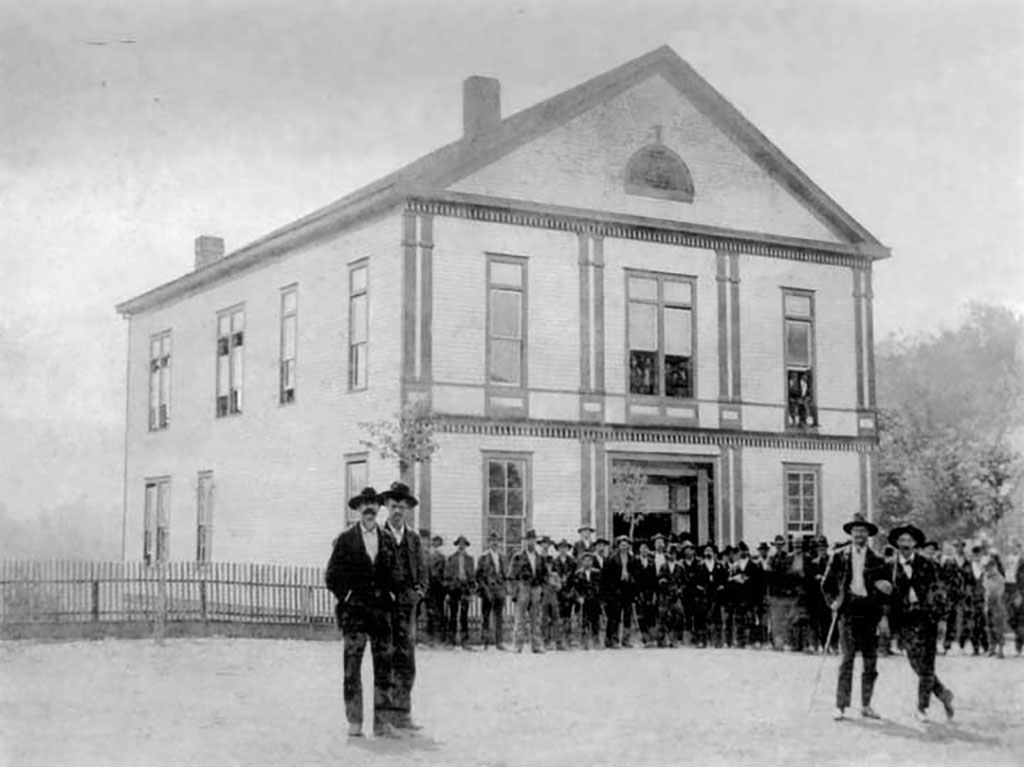 Graham County Courthouse, Robbinsville, 1895