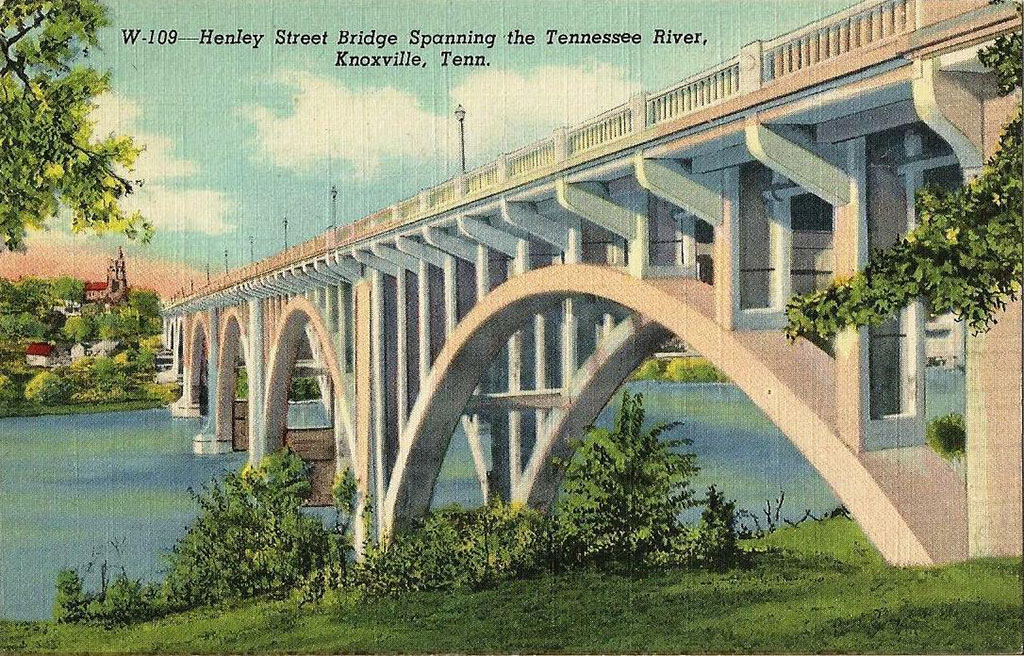 Henley Street Bridge, Knoxville US129 until about 1960