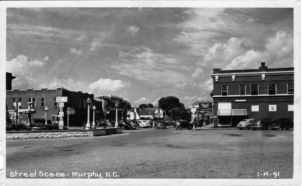 Murphy, North Carolina 1940s Main Street