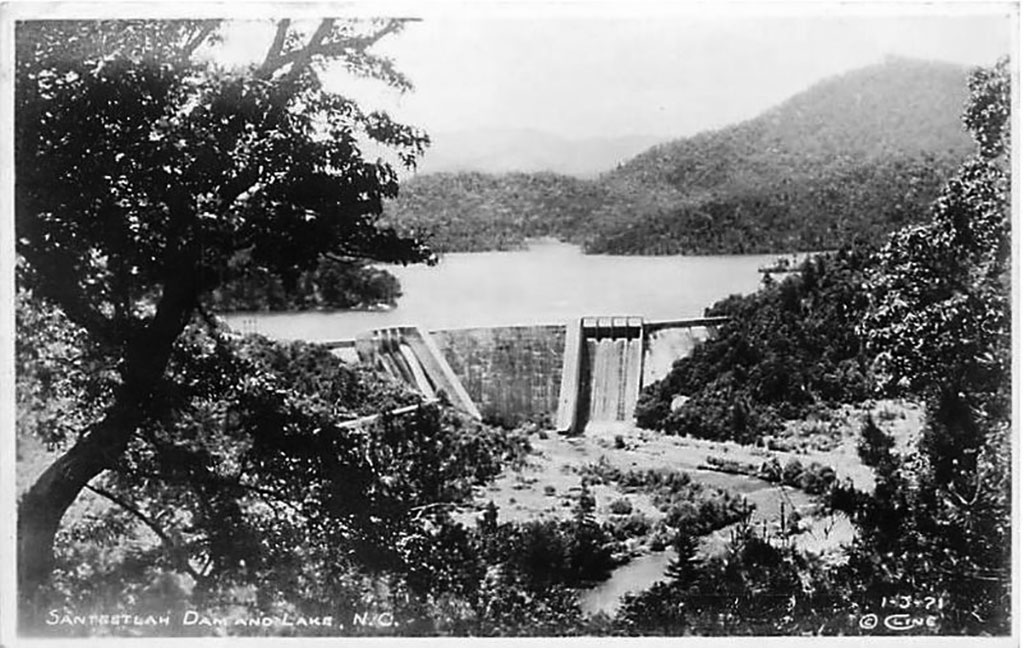 Santeetlah Dam c1935
