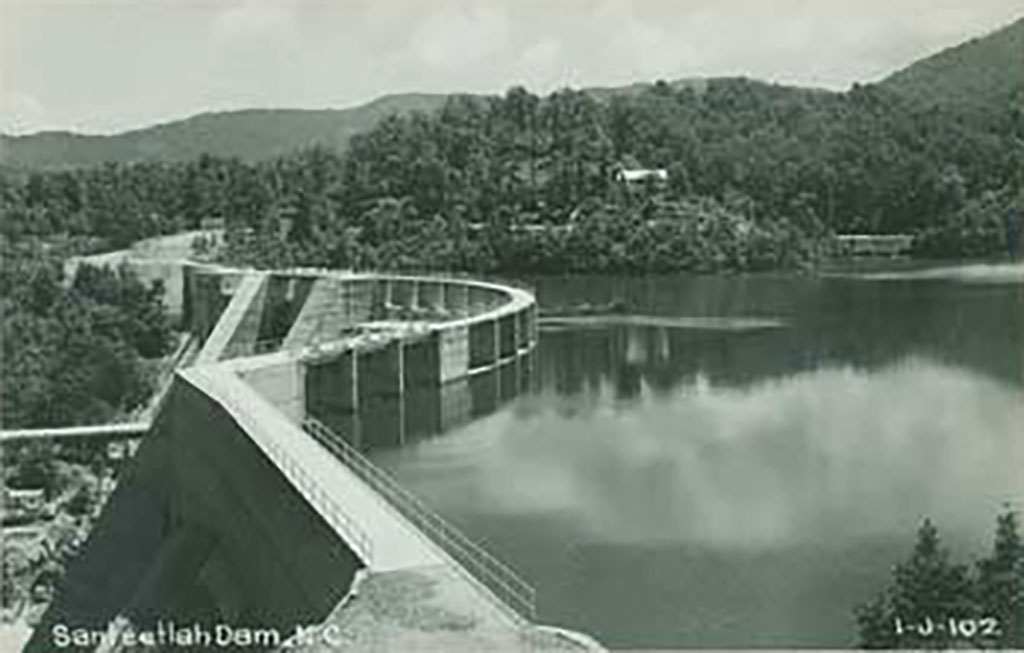 Santeetlah Dam c1950