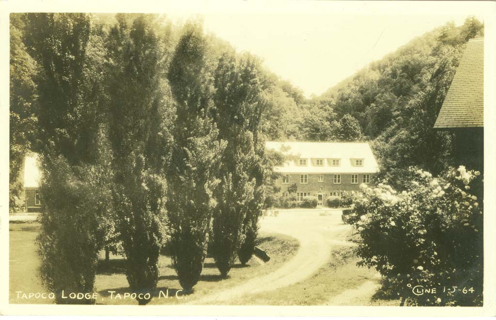 Tapoco Lodge circa 1950.