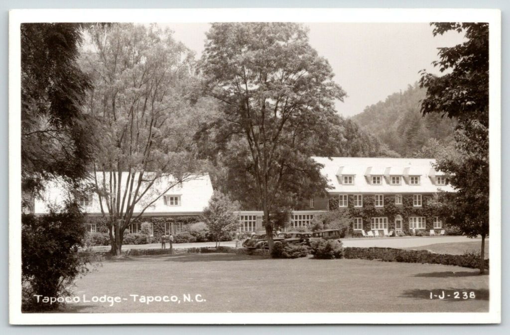 Tapoco Lodge circa 1950.
