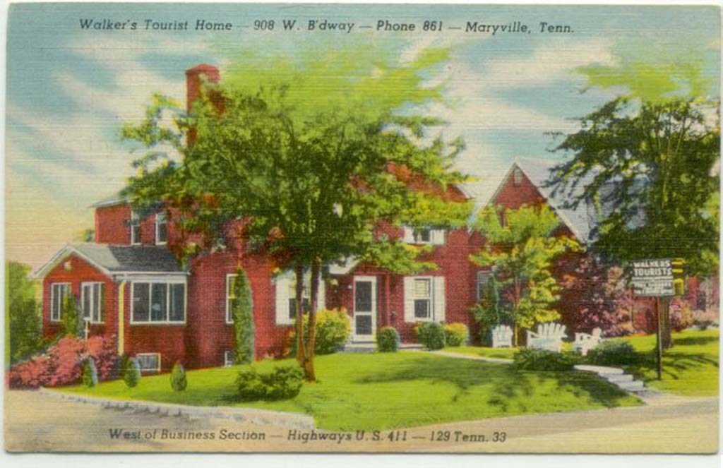 Wlaker's Tourist Home, Maryville, TN